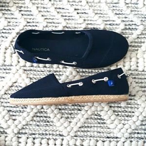 Nautica espadrille flats- EUC